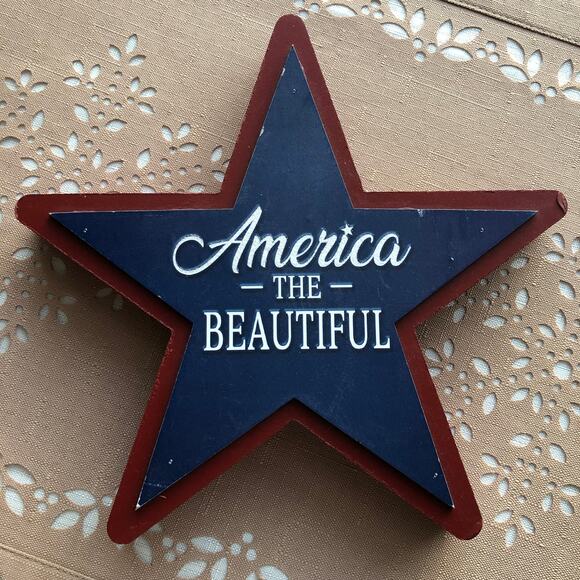 NWT 3 Ashland Patriotic Signs, America Jar, Family Reunion, Liberty Jar - Picture 6 of 15